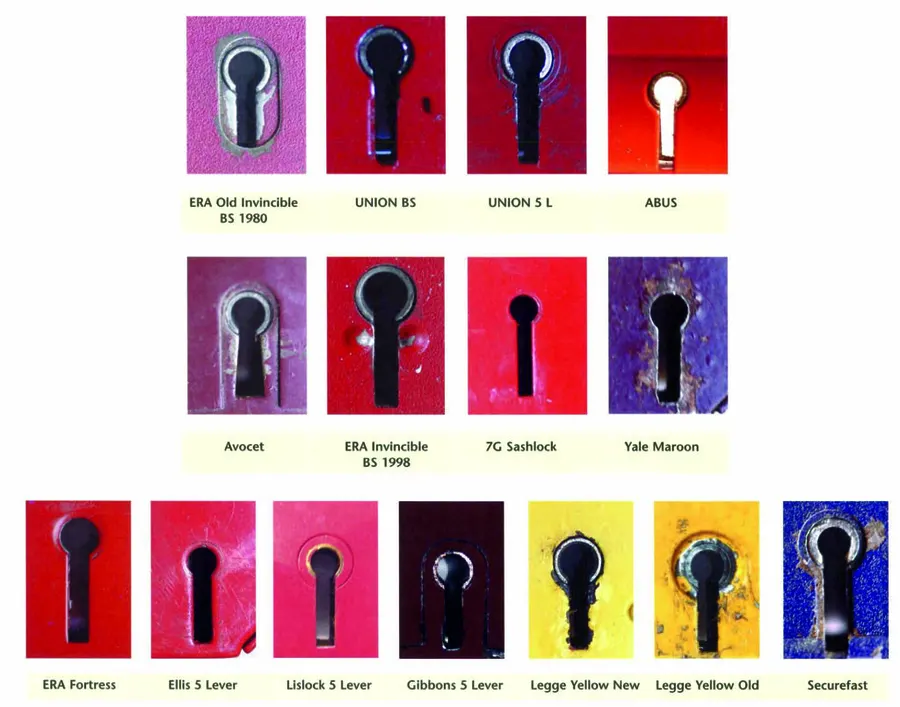 British Standard mortice sash lock during a gain entry job in Southampton