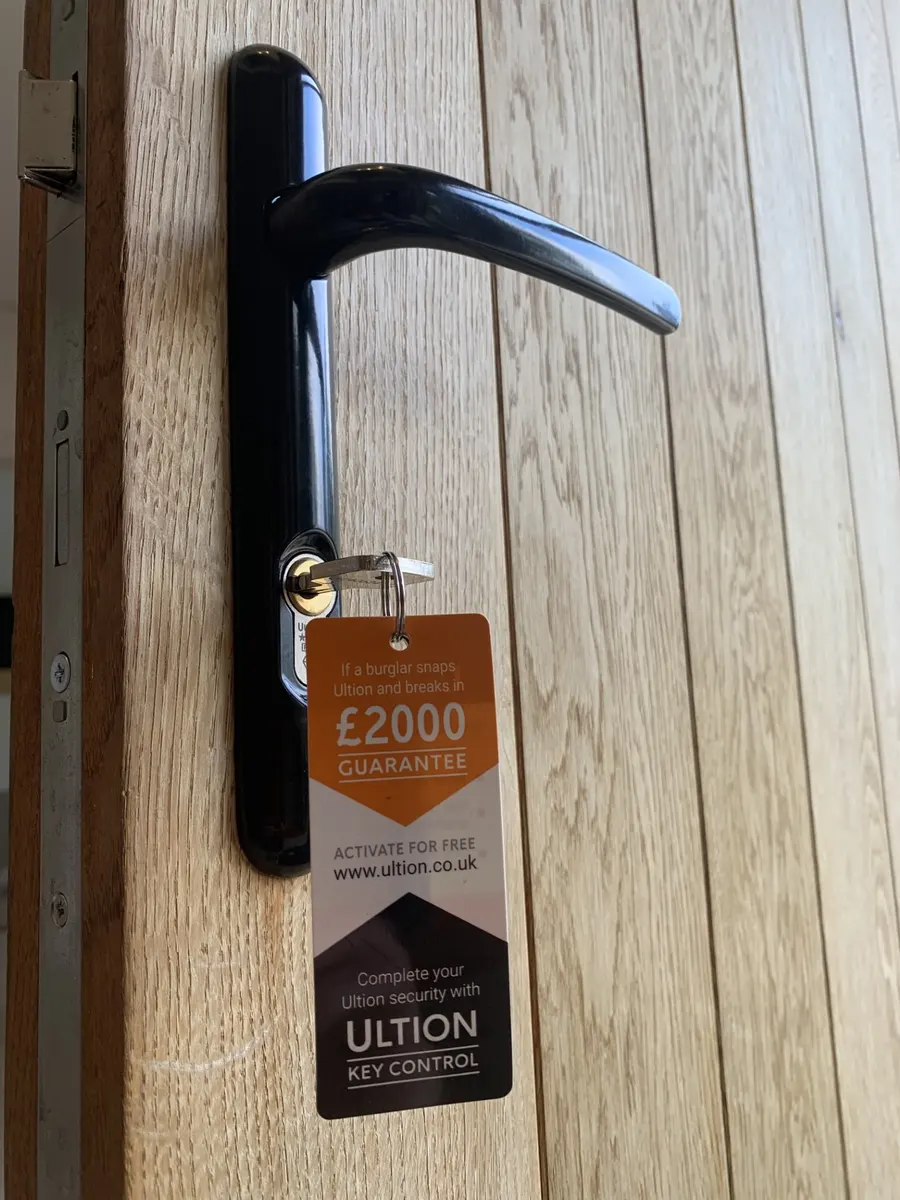 British Standard handles and Ultion WXM cylinder fitted in Lower Upham