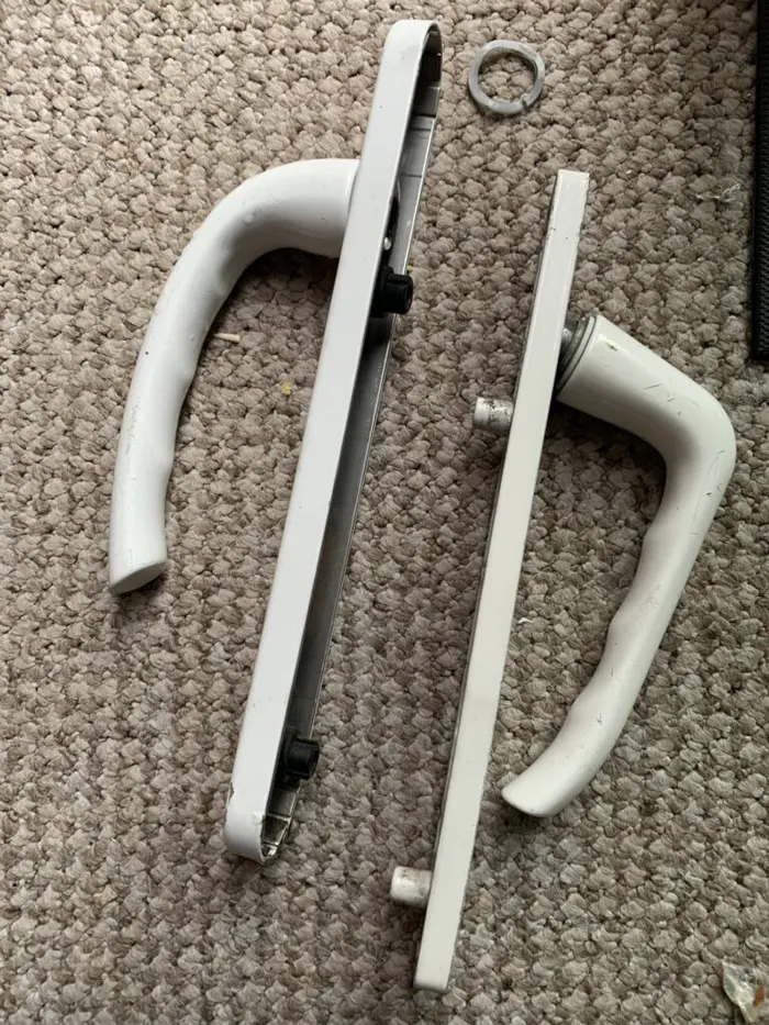 New uPVC door handles fitted in Southampton